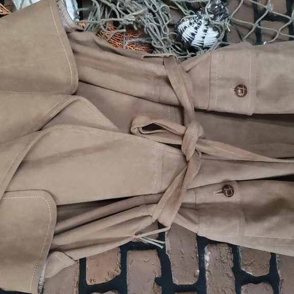 𝅺express leather vest size S /p - Picture 4 of 11